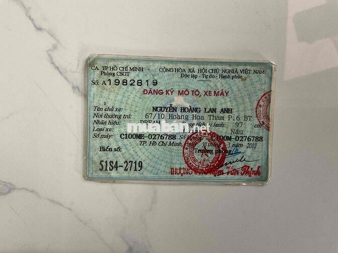 Honda Dream Thái 1995 Nâu