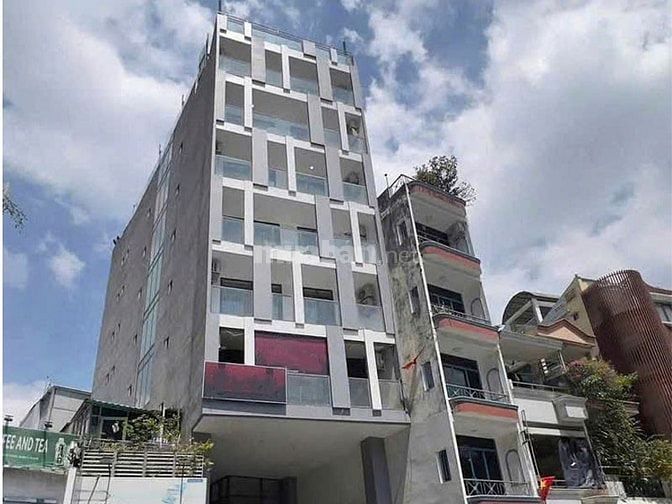 Bán toà nhà Cô Bắc, Quận 1, 7x38m, 1 hầm + 9 tầng, dòng tiền 320tr/t