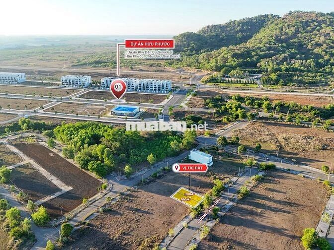 Bán lô đường D4 tái định cư Sonadezi, vị trí đẹp, gần dự án Hữu Phước