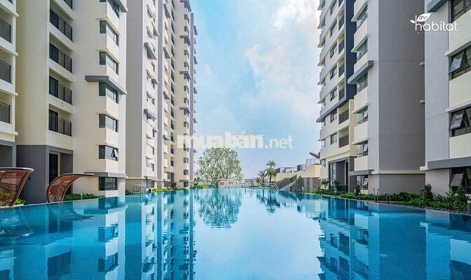 THE HABITAT suất nội bộ tầng đẹp 2PN, 2WC - 79,2m2 - Giá: 3,56tỷ FULL