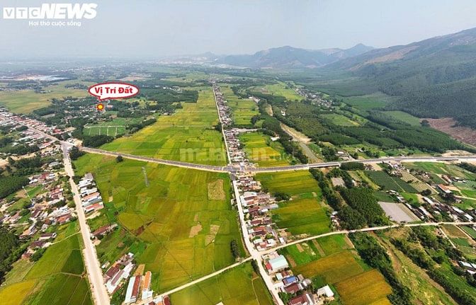 Bán lô đất Ngay ngã tư cây xăng Số 2 tuyến đi KCN Becamex, Nhơn Tân cũ