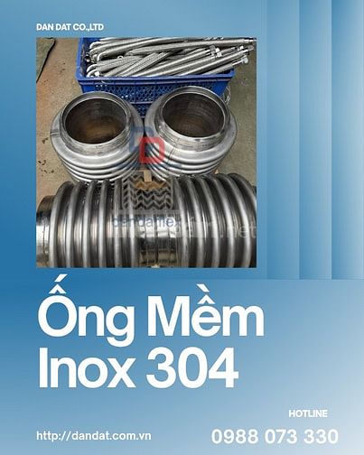Ống mềm inox 304 | Ống mềm inox rắc co | Ống mềm thủy lực inox 304