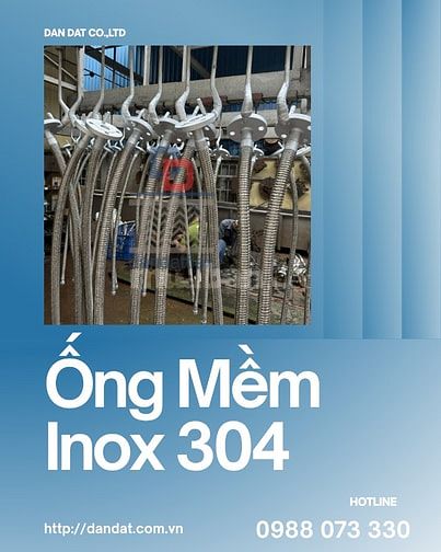 Ống mềm inox 304 | Ống mềm inox rắc co | Ống mềm thủy lực inox 304