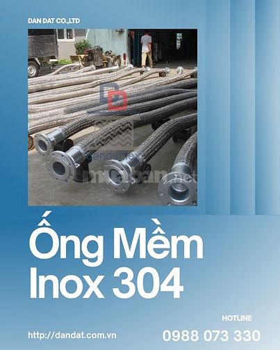 Ống mềm inox 304 | Ống mềm inox rắc co | Ống mềm thủy lực inox 304