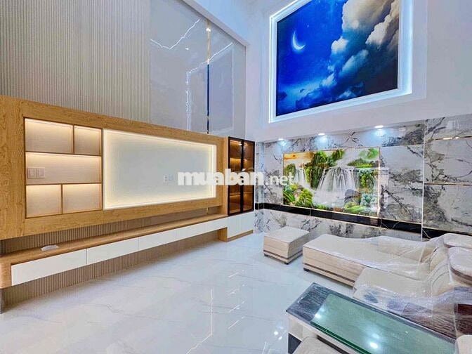 Nhà Bình Tân ( 4 x 12,5m ) Nhà Mới Tặng Full Nội Thất