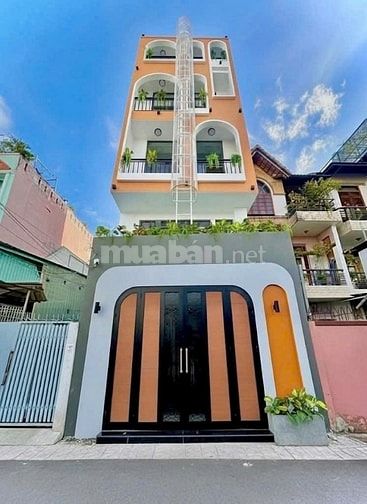 Bán nhà 5 tầng, hẻm xe hơi, 16 phòng full nt cho thuê, có thang máy