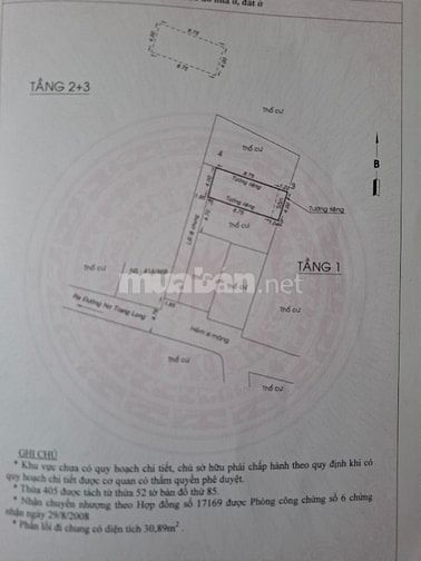 Chính chủ cần bán căn nhà HXH.