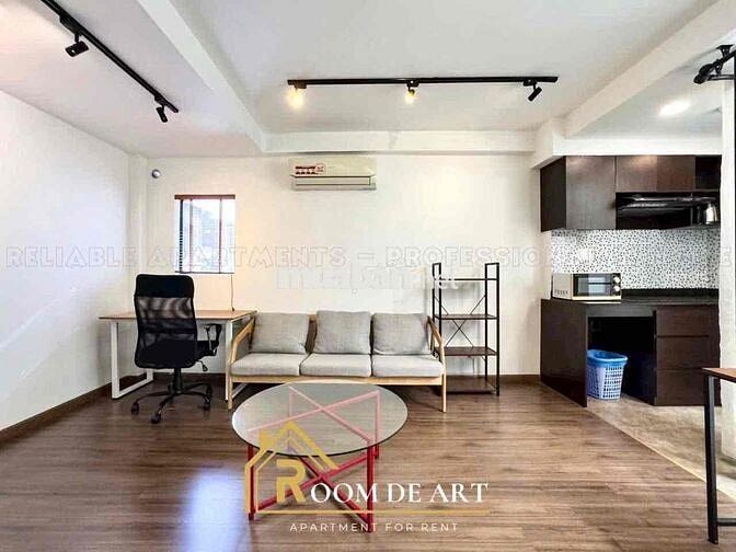 CĂN HỘ 1PN THOÁNG MÁT FULL NỘI THẤT ngay DƯƠNG QUẢNG HÀM