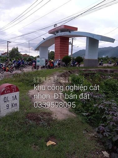 Bán đất mặt tiền QL19B đối diện cụm CN Cát Nhơn, Phù cát, BÌNH ĐỊNH.cũ