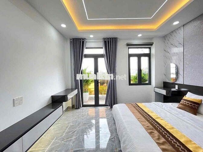 cho thuê nhà mới mặt tiền Thạnh lộc 37