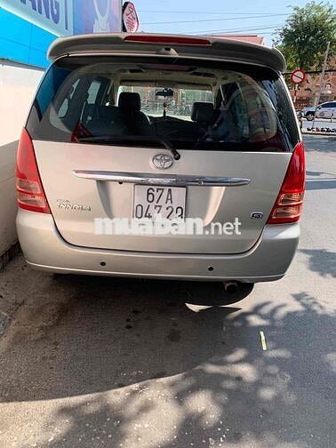 Toyota Innova G Bạc