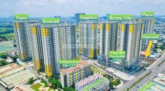 HOT! SĂN CĂN LỌT DUY NHẤT BCONS PLAZA - GIÁ GỐC CĐT - SỔ HỒNG TRAO TAY