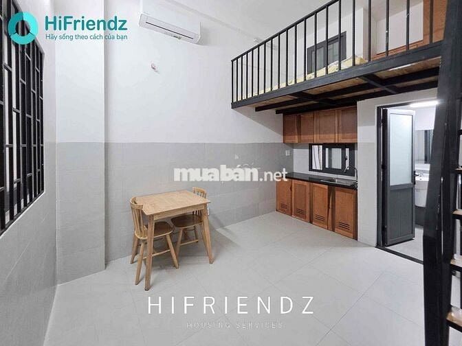 CHDV có  Gác cao rộng thoáng ở Quận 7 gần KCX | 27 m2 | Phòng 100%