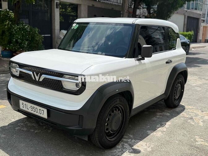 Xe điện VinFast VF3 2025 Trắng mua pin