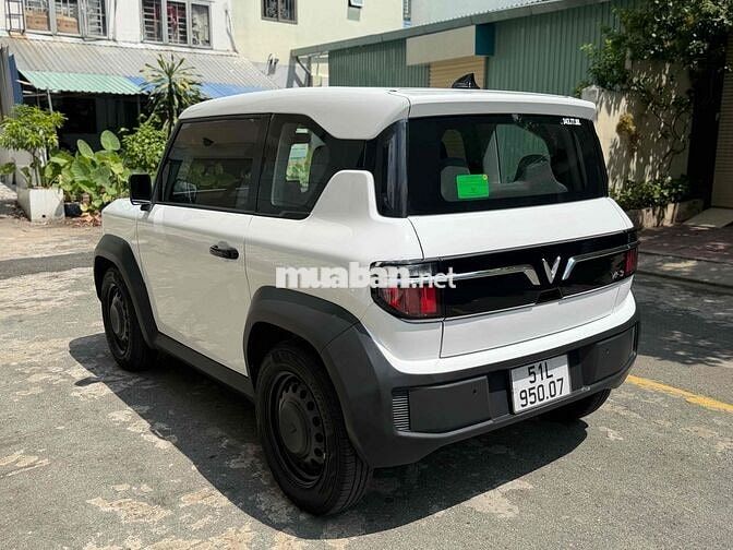 Xe điện VinFast VF3 2025 Trắng mua pin
