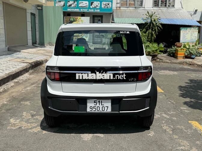 Xe điện VinFast VF3 2025 Trắng mua pin