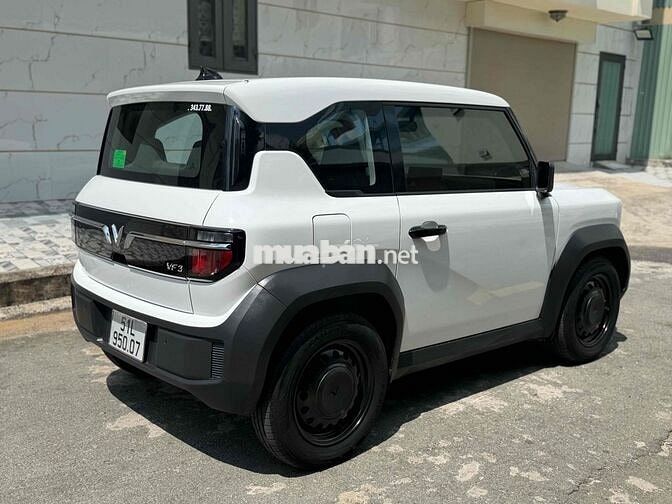 Xe điện VinFast VF3 2025 Trắng mua pin