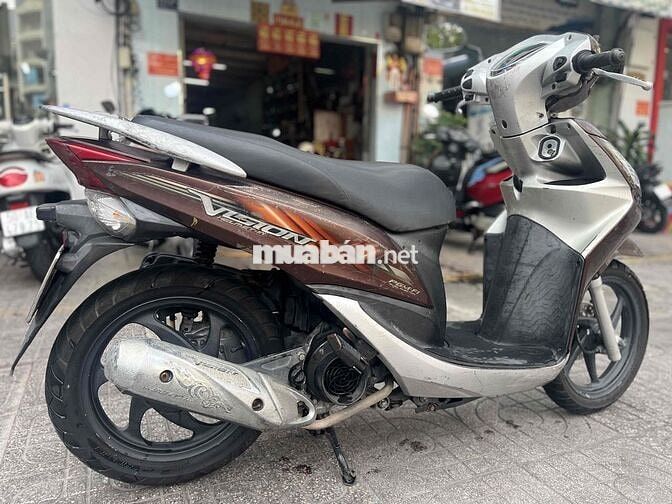 Honda Vision 2012 Nâu Bstp 9 chủ ký