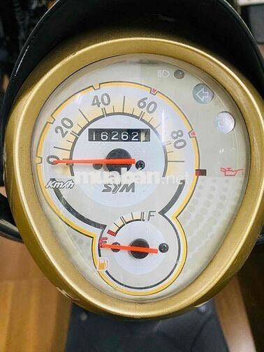 SYM Elite 50cc 2019 Đen 16000 km