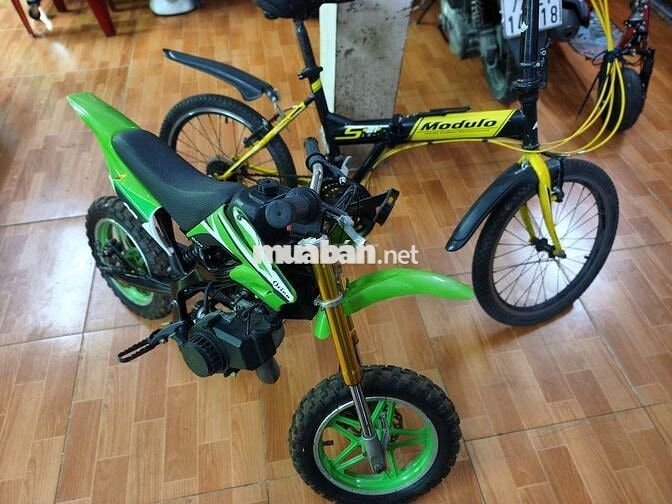 Xe mô tô mini Orion Xanh lá