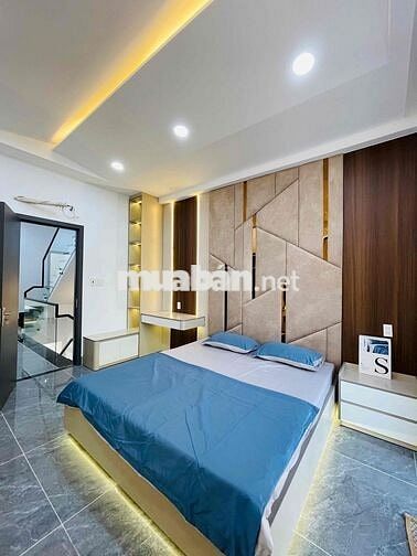 6T5 SĂN NHÀ GÒ VẤP NÊN XEM-Ngay Mặt Tiền TX25, Đối diện Công Viên Nước