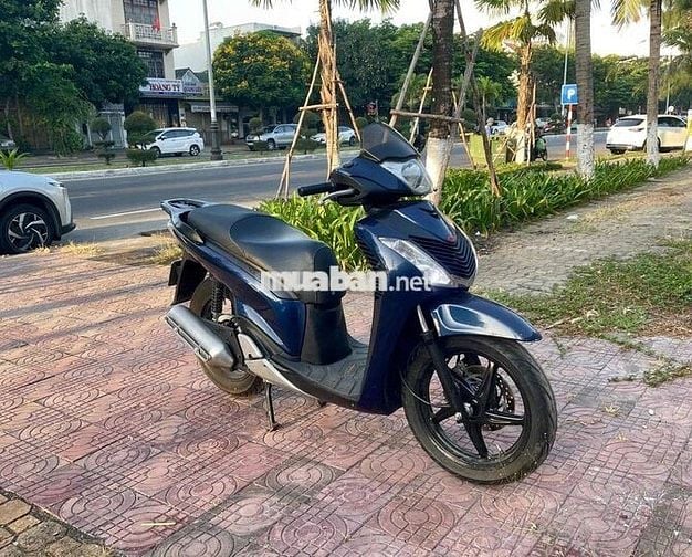 Honda ý SH125i 2014 xanh coban