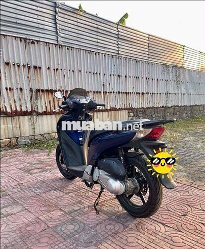Honda ý SH125i 2014 xanh coban