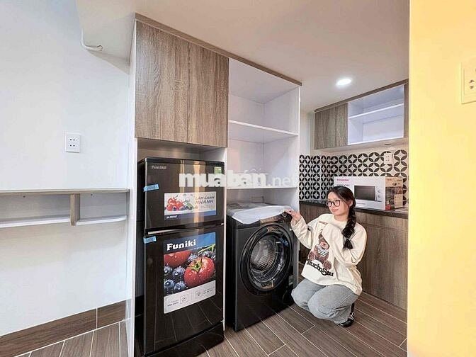 NEW 1OO% - Trung Tâm Q7 gần ĐH UFM, TDTU siêu rộng 35m2 ở được 3-4Ng