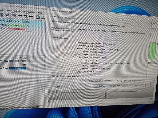 HP Compaq Pro 6300 i5-3470 Ram 16GB/SSD 128GB