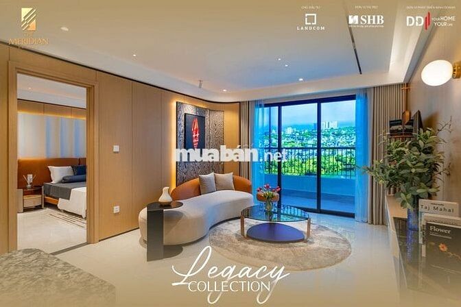 Căn hộ 1PN+ THE MERIDIAN ĐÀ NẴNG - View pháo hoa - Giá gốc chủ đầu tư