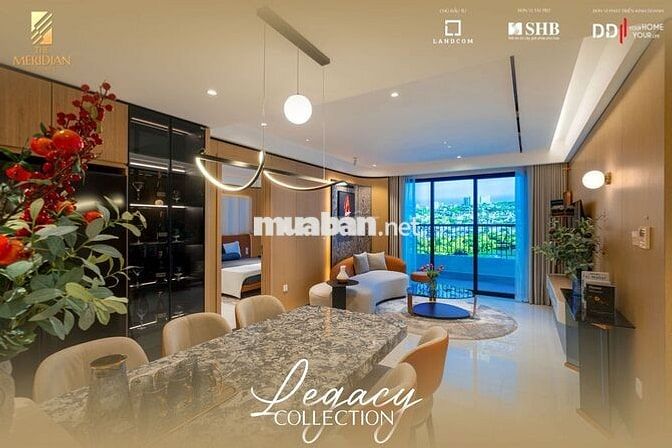 Căn hộ 1PN+ THE MERIDIAN ĐÀ NẴNG - View pháo hoa - Giá gốc chủ đầu tư