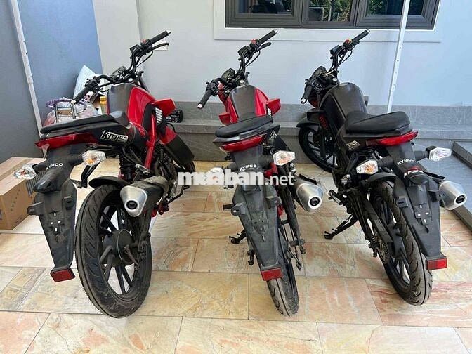 Kymco Kpipe 50cc Đen đỏ