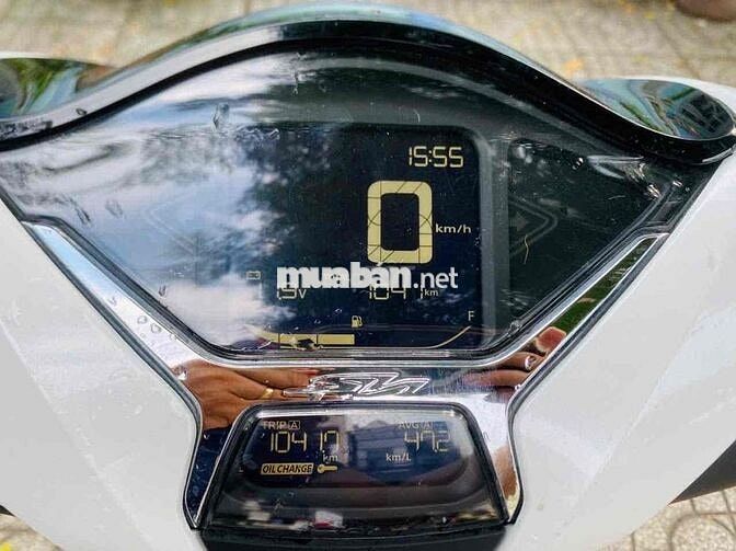 Honda SH màu Trắng ít sử dụng, phụ tùng Zin