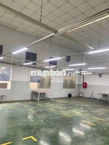 XƯỞNG 1200M2 CÓ PCCC THẨM DUYỆT GIÁ TỐT