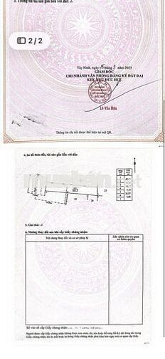ĐẤT 2 MẶT TIỀN DT 1.068.8 m² – CÓ 301m² THỔ CƯ  ĐÔNG THÀNH – TÂY NINH