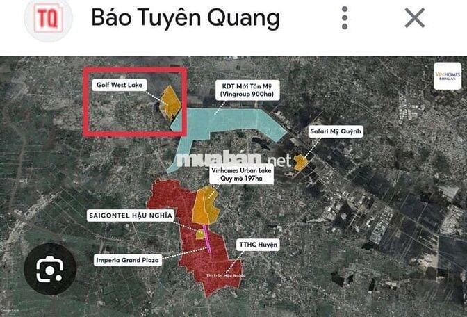 🍀 TÂN MỸ, ĐỨC HÒA, LONG AN. WEST LAKES GOLF, SÁT VINHOMES