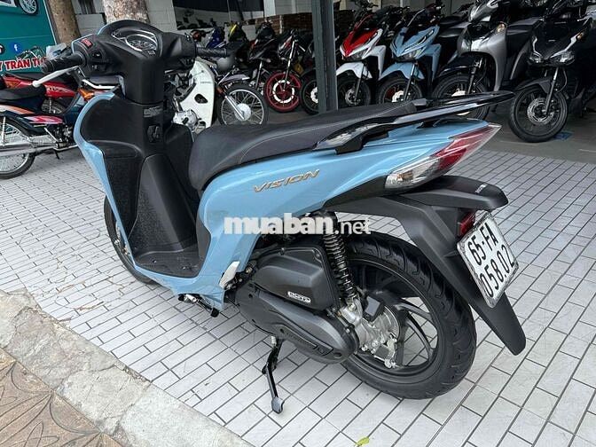 Honda Vision 2024 Đặc biệt Xanh xi măng
