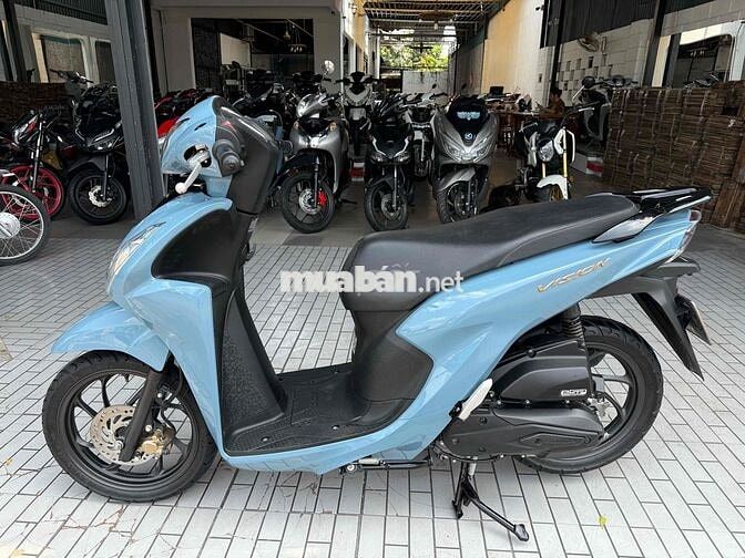 Honda Vision 2024 Đặc biệt Xanh xi măng