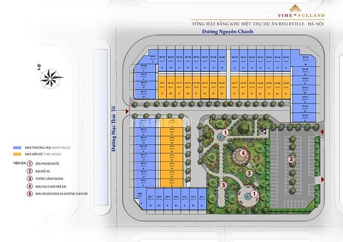 SHOPHOUSE NGUYỄN CHÁNH - NAM TRUNG YÊN 114m - DÒNG TIỀN ỔN ĐỊNH 1 Tỷ/n