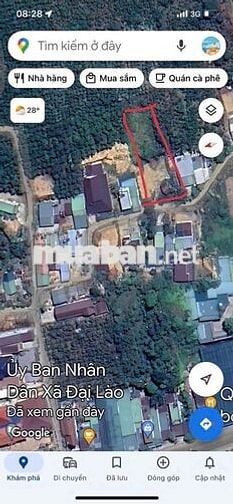 Cần bán đất đồi có sẵn thổ cư Đại Lào