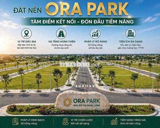 🔥 ĐẤT NỀN ORA PARK – VỊ TRÍ ĐẸP, GIÁ TỐT ĐẦU TƯ 🔥