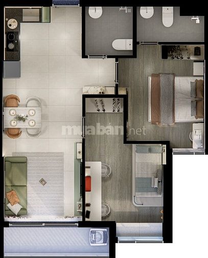 Dự án mặt tiền quốc lộ 13 giá chỉ 48tr/m2 cho căn 73m2