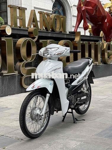 Honda wave a 110 màu trắng thời trang !