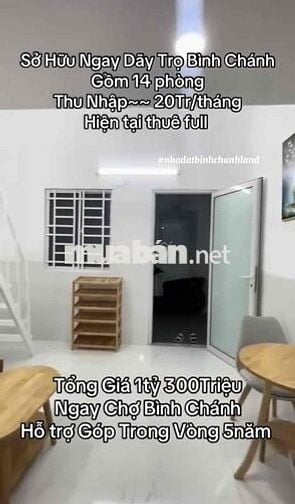 Thanh lý dãy trọ ở ngõ hẻm An Phú Tây Bình Chánh