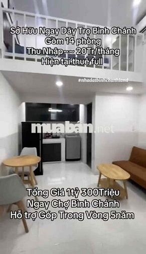 Thanh lý dãy trọ ở ngõ hẻm An Phú Tây Bình Chánh
