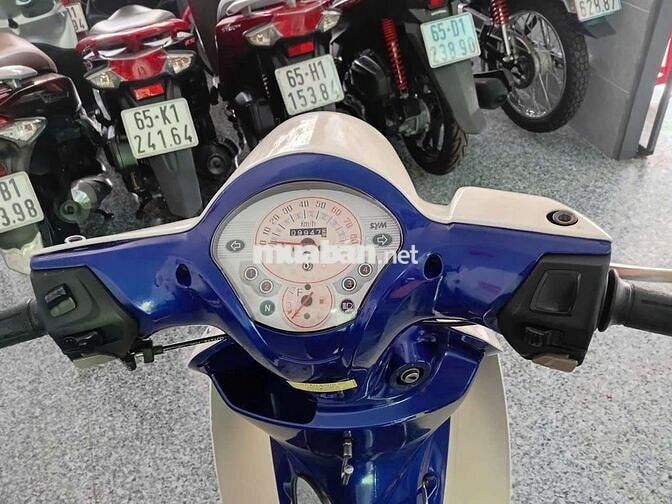 SYM Angela 50cc Trắng xanh
