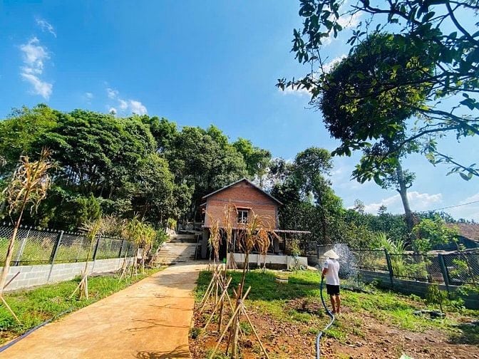 Nhà vườn cách Hồ Chí Minh 60 phút di chuyển, trung tâm phường Xuân Lập