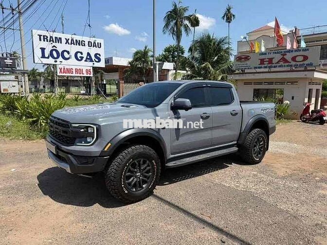 Ford Raptor 2023 Xám 8 vạn chuẩn zin bao test