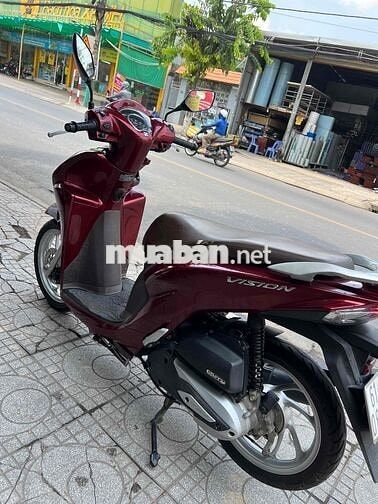 Honda Vision 2021  Đỏ khoá ga