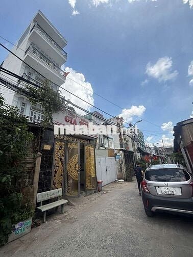 Cho thuê tòa nhà Mặt Tiền 5 tầng HT33 - 400m2 sàn - Ngay Nhà máy bia